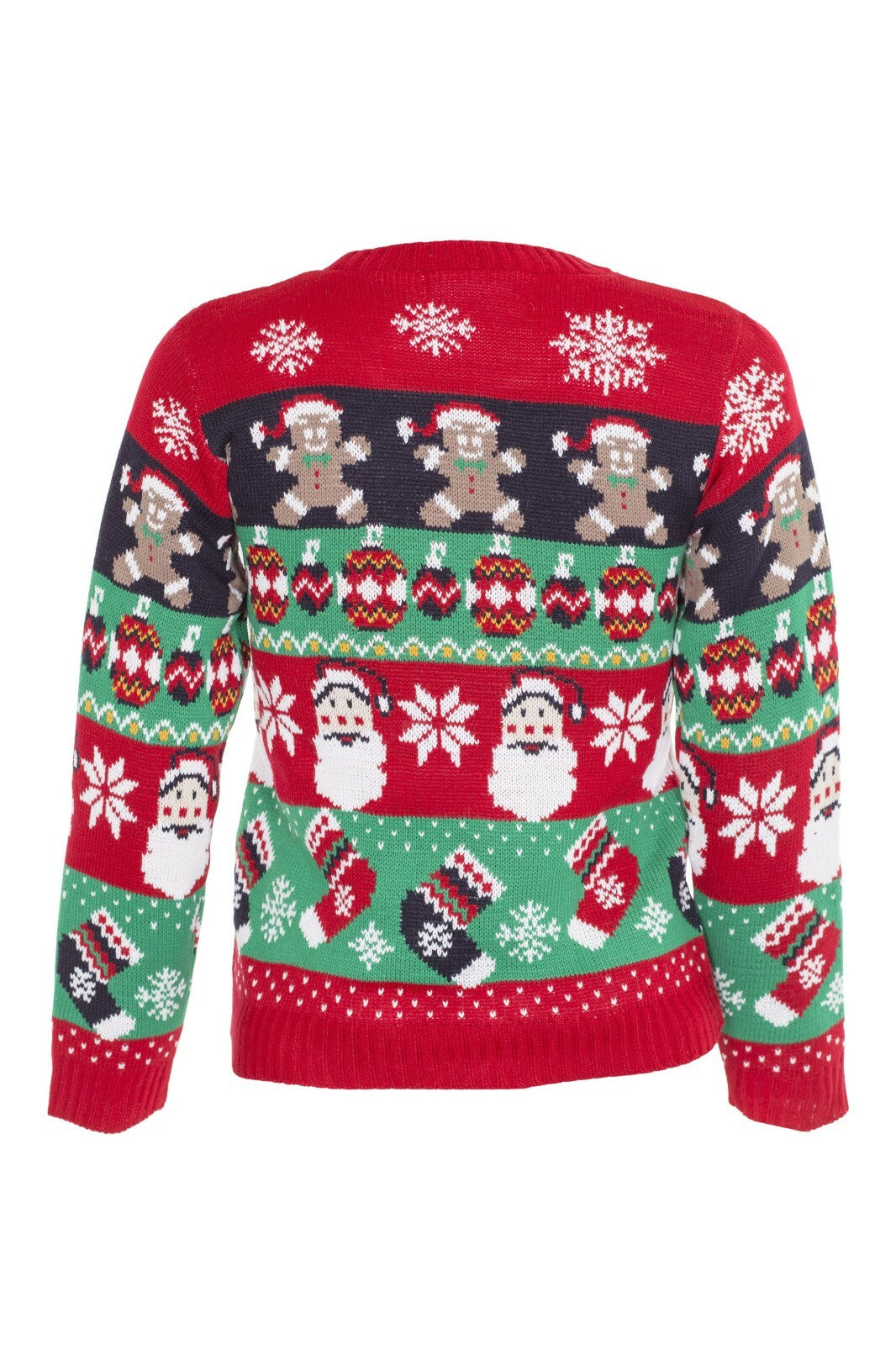 Unisex Kids Boys Girls Christmas Elf Ginger Santa Jumper Xmas Novelty Sweater