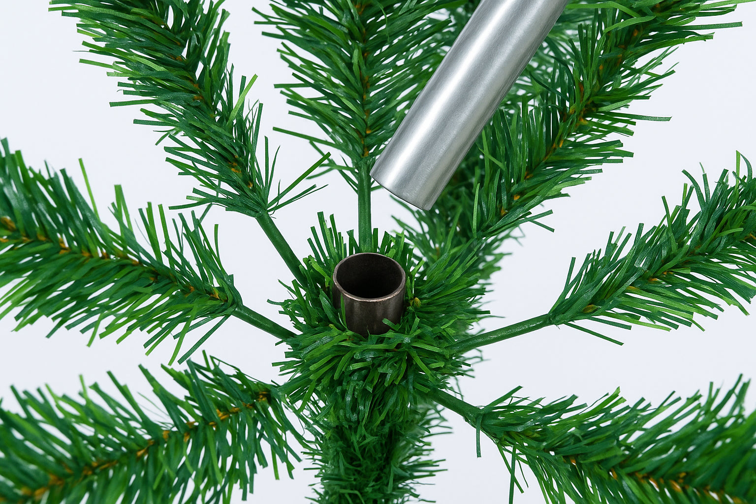 Christmas Tree Artificial Xmas Home Décor & Metal Stand 5Ft 6Ft 7Ft 8Ft Xmas