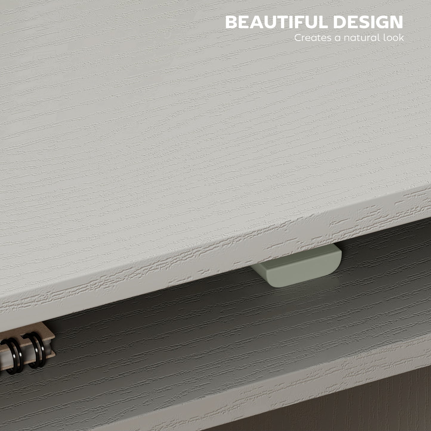 Writing Desk Laptop Table Workstation with Shelf Home Office