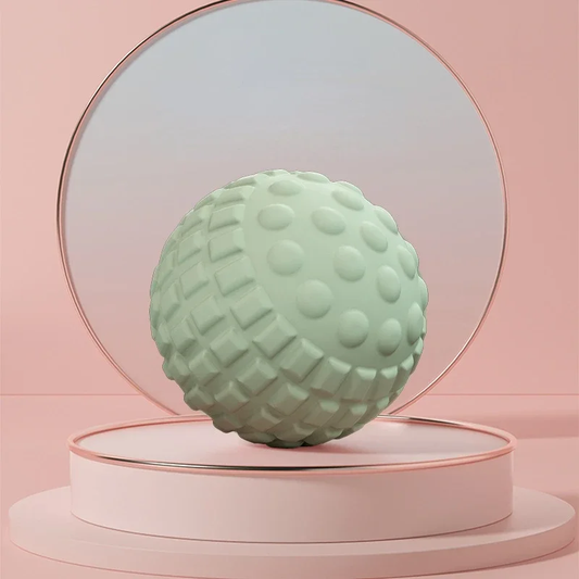 TPR Floating Point Muscle Relaxation Massager Light Massage Adsorption Ball Reli