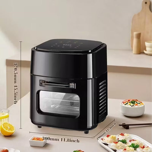 15L Digital Air Fryer Oven – Multifunctional | Rapid Air Circulation | Smart Tou