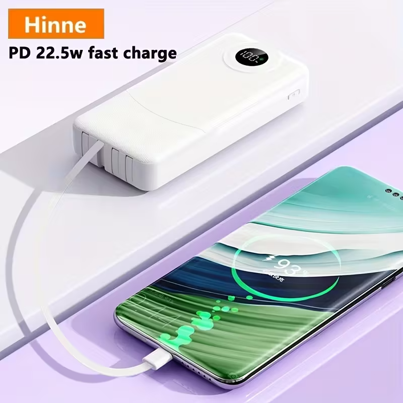 Universal Portable Power Bank Multi-Output USB Type-C Charger Rechargeable 36V