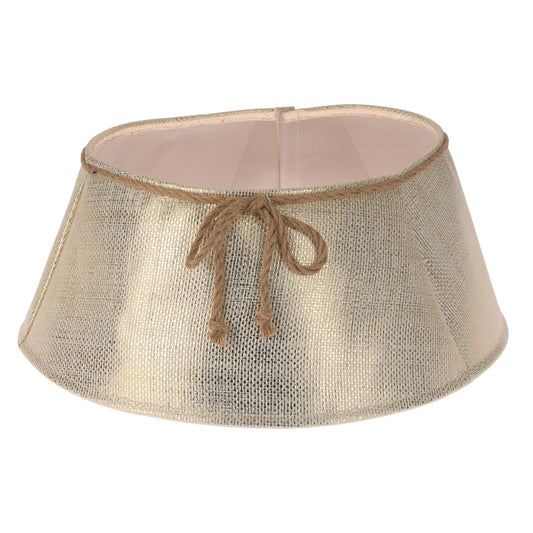 Christmas Tree Skirt Stand Base Cover Xmas Ornament Decoration Gold Silver 40Cm