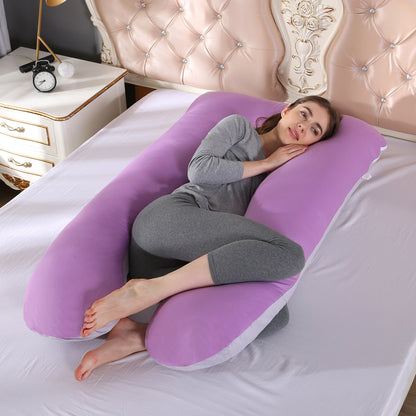 Pregnancy Pillow for Sleeping U Shaped Maternity Pillow Support for Back Hip Leg