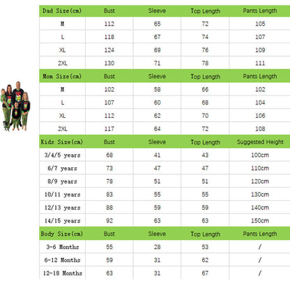 2025 Family Matching Christmas Pyjamas the Grinch Adult Kids Nightwear Pajamas