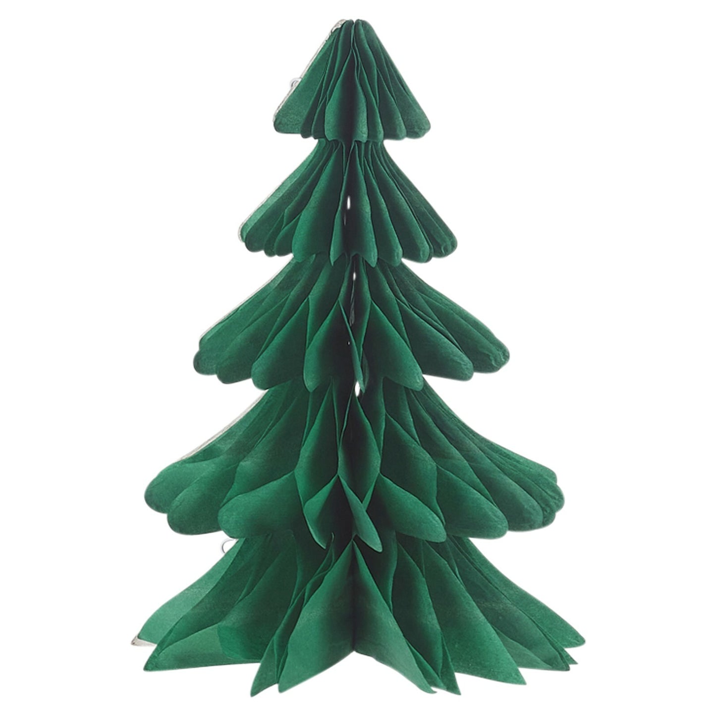 2 Decorative Christmas Honeycomb Christmas Tree Tissue Hanging Santa Party D?Cor