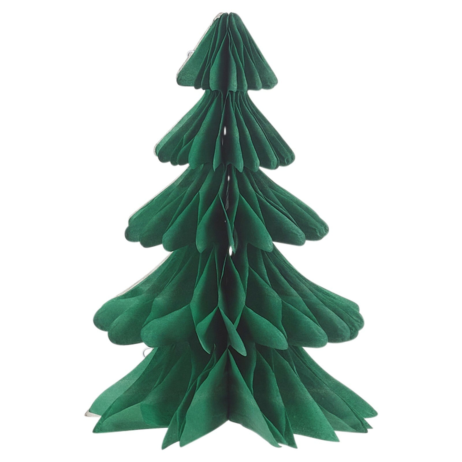 2 Decorative Christmas Honeycomb Christmas Tree Tissue Hanging Santa Party D?Cor