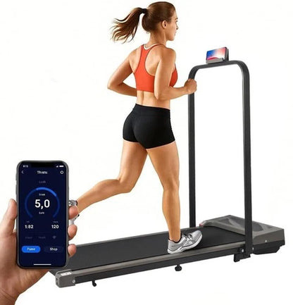 12Km/H Walking Pad Treadmill under Desk Treadmill with Incline & Holder & Remote