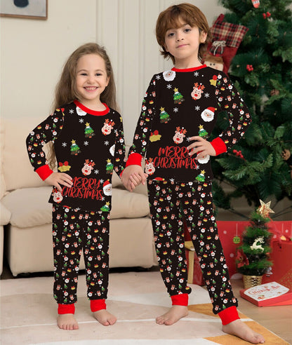 UK Family Matching Christmas Pyjamas Adult Kids Xmas Nightwear Pajamas Pjs Set
