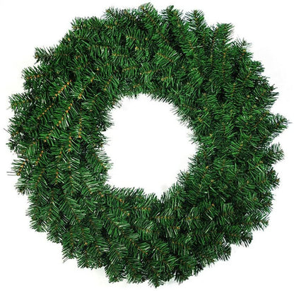 24Inch Christmas Wreath Decorative Christmas with Light Door Winter Pine Cone