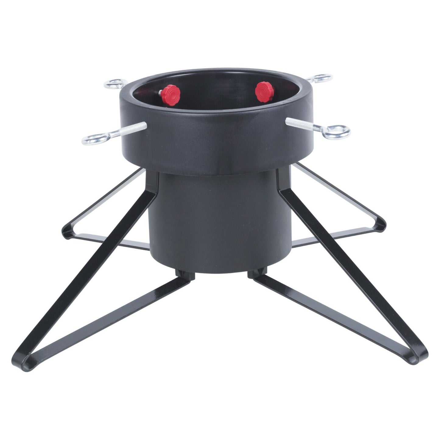 Metal Christmas Tree Stand Holder Traditional Xmas Heavy Duty Clamp Pot Base