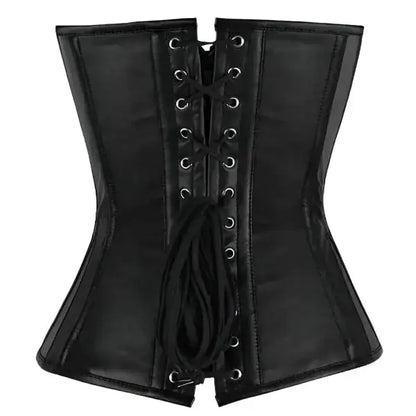 Women’s Black Sheep Napa Leather Overbust Corset