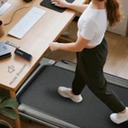 12Km/H Walking Pad Treadmill under Desk Treadmill with Incline & Holder & Remote