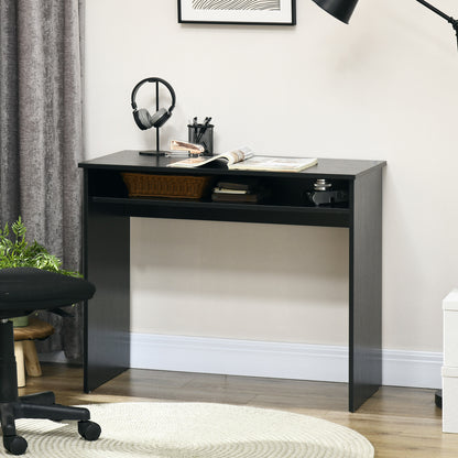 Writing Desk Laptop Table Workstation with Shelf Home Office