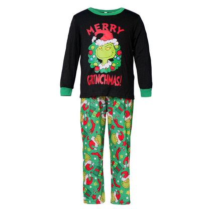 2025 Family Matching Christmas Pyjamas the Grinch Adult Kids Nightwear Pajamas